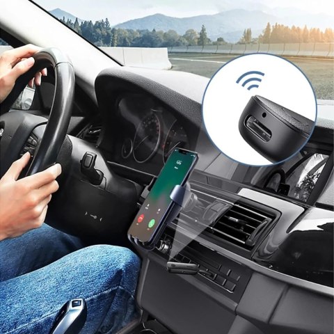 Ugreen odbiornik nadajnik bluetooth mini jack 3,5mm czarny (CM403) Ugreen odbiornik nadajnik bluetooth mini jack 3,5mm czarny (CM403)