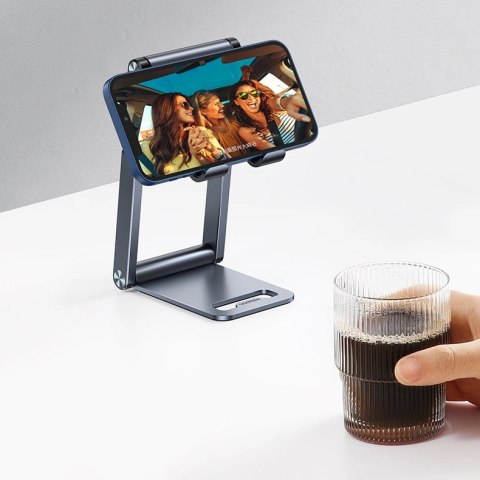 Ugreen składana podstawka stojak pod smartfon statyw na telefon szary ( LP263) Ugreen składana podstawka stojak pod smartfon statyw na telefon szary ( LP263)