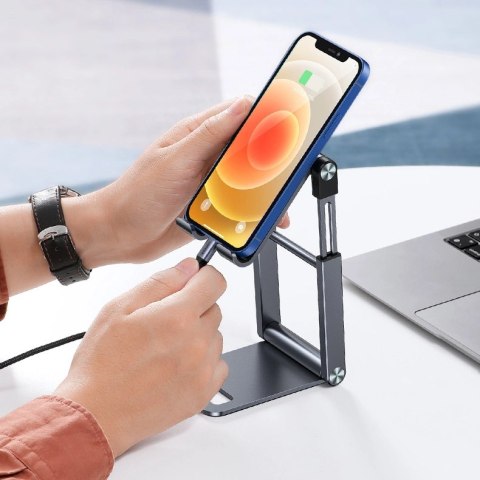 Ugreen składana podstawka stojak pod smartfon statyw na telefon szary ( LP263) Ugreen składana podstawka stojak pod smartfon statyw na telefon szary ( LP263)