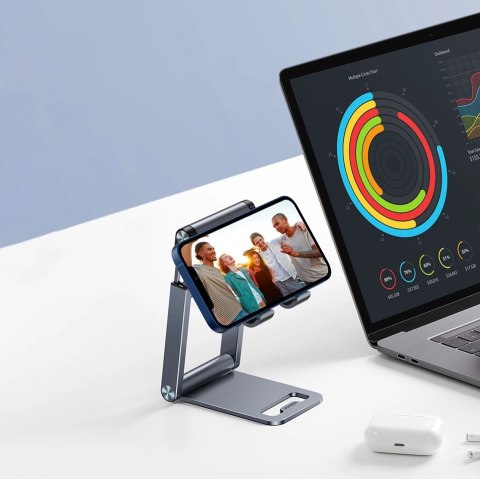 Ugreen składana podstawka stojak pod smartfon statyw na telefon szary ( LP263) Ugreen składana podstawka stojak pod smartfon statyw na telefon szary ( LP263)