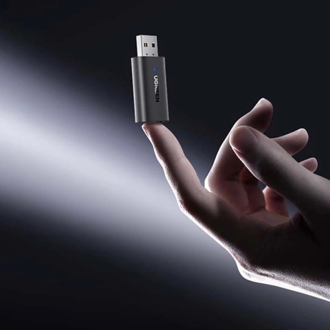 Ugreen transmiter nadajnik / odbiornik Bluetooth 5.1 bezprzewodowy adapter audio 3,5 mm mini jack czarny (CM523 60300) Ugreen transmiter nadajnik / odbiornik Bluetooth 5.1 bezprzewodowy adapter audio 3,5 mm mini jack czarny (CM523 60300)