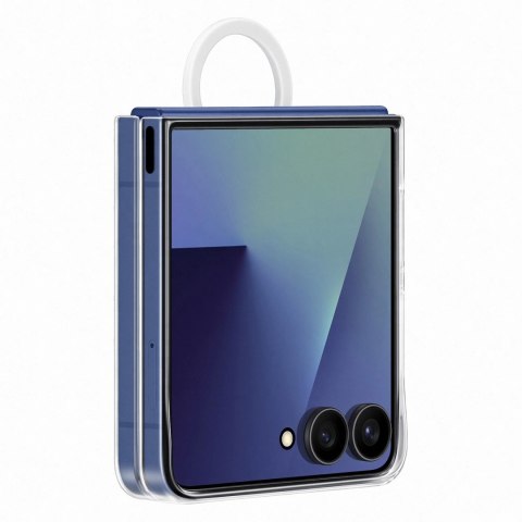 Etui Samsung Ring Case na Samsung Galaxy Z Flip7 - przezroczyste Etui Samsung Ring Case na Samsung Galaxy Z Flip7 - przezroczyste