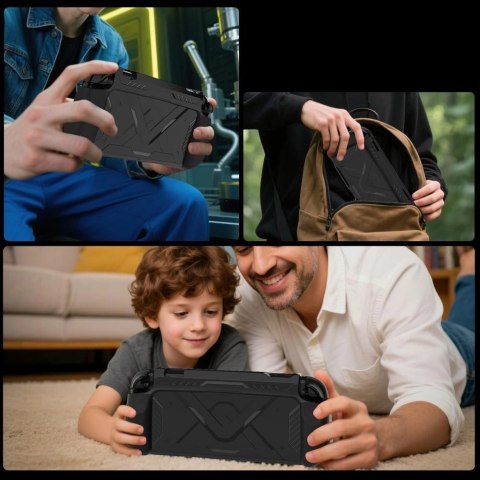 Etui Tech-Protect Carbonox na Nintendo Switch 2 - czarne Etui Tech-Protect Carbonox na Nintendo Switch 2 - czarne
