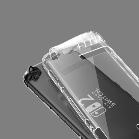 Etui Tech-Protect FlexAir na Nintendo Switch 2 - przezroczyste
