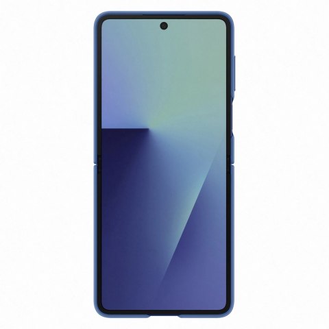 Etui silikonowe Samsung Ring Case na Samsung Galaxy Z Flip7 - niebieskie