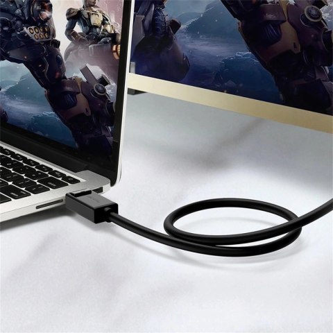 Kabel Ugreen DP102 10212 DisplayPort 1.2 4K / DisplayPort 1.2 4K 3 m - czarny Kabel Ugreen DP102 10212 DisplayPort 1.2 4K / DisplayPort 1.2 4K 3 m - czarny