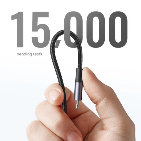 Kabel Ugreen US304 60759 Lightning - USB-C 2.0 MFi 1 m - szary Kabel Ugreen US304 60759 Lightning - USB-C 2.0 MFi 1 m - szary