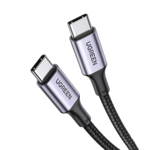 Kabel Ugreen US316 USB-C / USB-C 480Mb/s 5A 0.5m - szary Kabel Ugreen US316 USB-C / USB-C 480Mb/s 5A 0.5m - szary