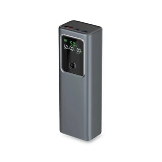 Powerbank SBS 20000mAh PD 100W z wyświetlaczem LCD - szary