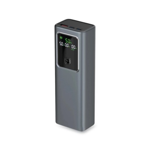 Powerbank SBS 20000mAh PD 100W z wyświetlaczem LCD - szary Powerbank SBS 20000mAh PD 100W z wyświetlaczem LCD - szary
