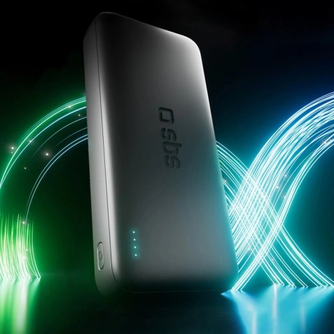 Powerbank SBS Infinity 20000mAh 10W LiFePo₄ USB-A USB-C - czarny