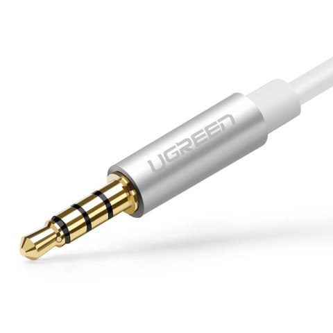 Ugreen kabel przewód rozdzielacz słuchawkowy mini jack 3,5 mm - 2 x mini jack 3,5mm (mikrofon + wyjście stereo) czarny (AV141) Ugreen kabel przewód rozdzielacz słuchawkowy mini jack 3,5 mm - 2 x mini jack 3,5mm (mikrofon + wyjście stereo) czarny (AV141)