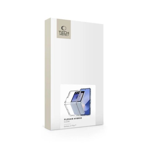 Etui Tech-Protect FlexAir Hybrid na Samsung Galaxy Z Flip 7 - przezroczyste Etui Tech-Protect FlexAir Hybrid na Samsung Galaxy Z Flip 7 - przezroczyste