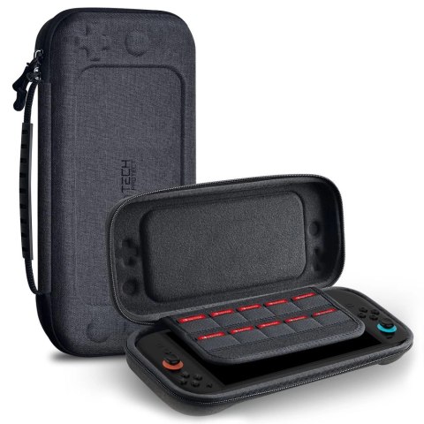 Etui Tech-Protect Hardpouch na Nintendo Switch 2 - szare Etui Tech-Protect Hardpouch na Nintendo Switch 2 - szare
