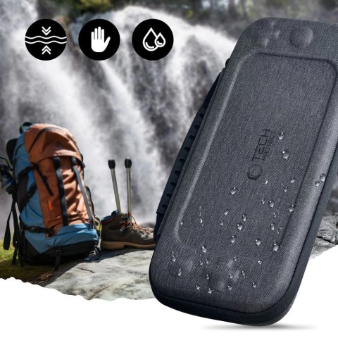 Etui Tech-Protect Hardpouch na Nintendo Switch 2 - szare Etui Tech-Protect Hardpouch na Nintendo Switch 2 - szare