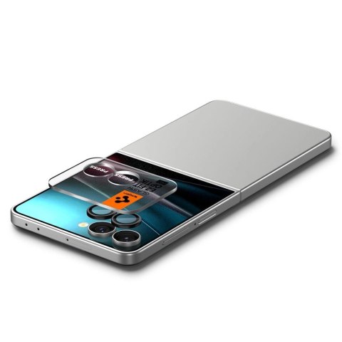 Osłona aparatu Spigen Optik Pro HD Glas.TR EZ Fit 2-pack na Samsung Galaxy Z Flip 7 - czarna Osłona aparatu Spigen Optik Pro HD Glas.TR EZ Fit 2-pack na Samsung Galaxy Z Flip 7 - czarna