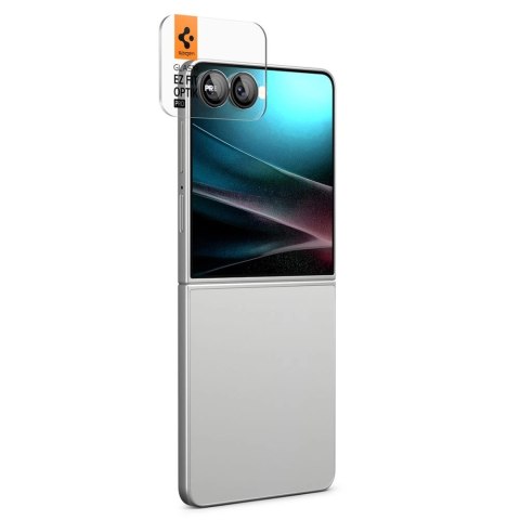 Osłona aparatu Spigen Optik Pro HD Glas.TR EZ Fit 2-pack na Samsung Galaxy Z Flip 7 - czarna Osłona aparatu Spigen Optik Pro HD Glas.TR EZ Fit 2-pack na Samsung Galaxy Z Flip 7 - czarna