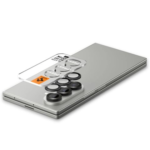 Osłona aparatu Spigen Optik Pro HD Glas.TR EZ Fit 2-pack na Samsung Galaxy Z Fold 7 - czarna Osłona aparatu Spigen Optik Pro HD Glas.TR EZ Fit 2-pack na Samsung Galaxy Z Fold 7 - czarna