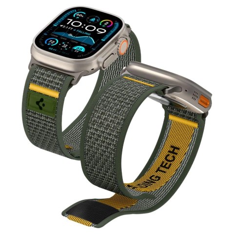 Pasek Spigen Athlex Air na Apple Watch 44 / 45 / 46 / 49 mm - zielony