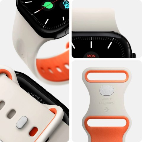 Pasek Spigen Nano Pop na Apple Watch 40 / 41 / 42 mm - beżowy Pasek Spigen Nano Pop na Apple Watch 40 / 41 / 42 mm - beżowy