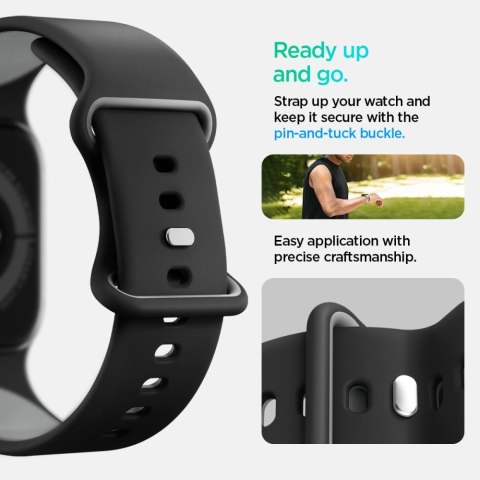 Pasek Spigen Nano Pop na Apple Watch 40 / 41 / 42 mm - czarno-szary Pasek Spigen Nano Pop na Apple Watch 40 / 41 / 42 mm - czarno-szary