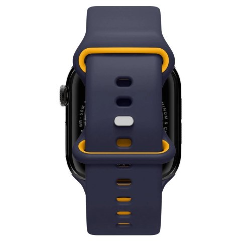 Pasek Spigen Nano Pop na Apple Watch 40 / 41 / 42 mm - granatowo-pomarańczowy Pasek Spigen Nano Pop na Apple Watch 40 / 41 / 42 mm - granatowo-pomarańczowy