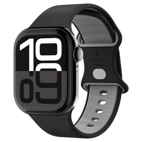 Pasek Spigen Nano Pop na Apple Watch 44 / 45 / 46 / 49 mm - czarno-szary Pasek Spigen Nano Pop na Apple Watch 44 / 45 / 46 / 49 mm - czarno-szary