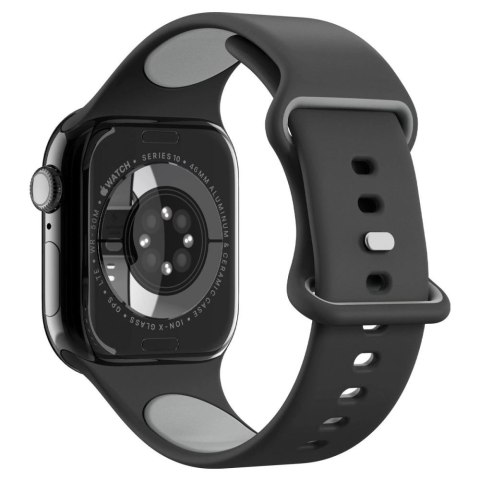 Pasek Spigen Nano Pop na Apple Watch 44 / 45 / 46 / 49 mm - czarno-szary Pasek Spigen Nano Pop na Apple Watch 44 / 45 / 46 / 49 mm - czarno-szary