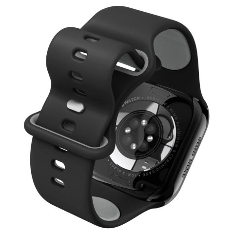 Pasek Spigen Nano Pop na Apple Watch 44 / 45 / 46 / 49 mm - czarno-szary Pasek Spigen Nano Pop na Apple Watch 44 / 45 / 46 / 49 mm - czarno-szary