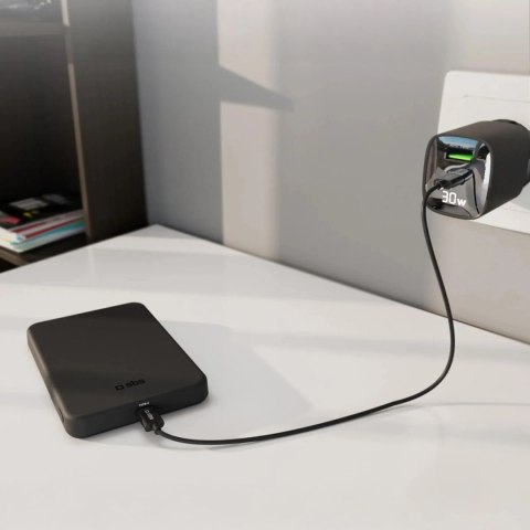 Powerbank SBS Mag Power Qi2 5000 mAh kompatybilny z MagSafe - czarny Powerbank SBS Mag Power Qi2 5000 mAh kompatybilny z MagSafe - czarny