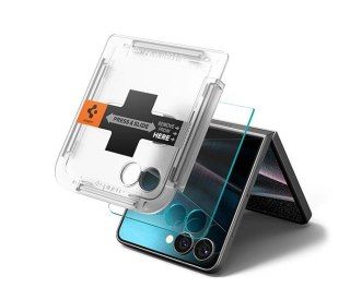 Szkło hartowane Szkło Spigen Glas.TR EZ Fit HD na Samsung Galaxy Z Flip 7 - przezroczyste