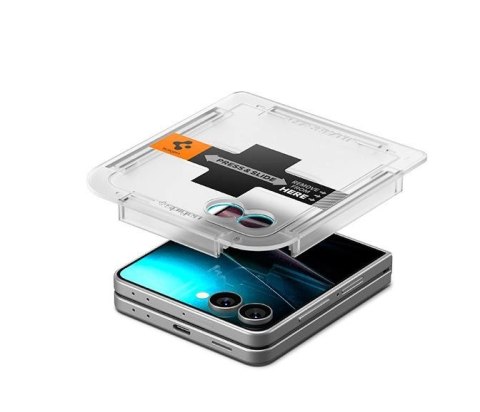 Szkło hartowane Szkło Spigen Glas.TR EZ Fit HD na Samsung Galaxy Z Flip 7 - przezroczyste