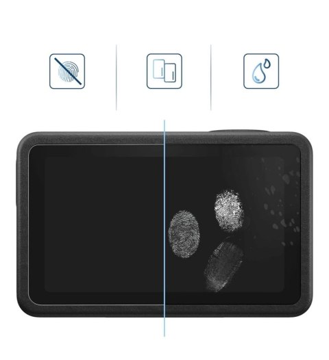 Szkło hartowane Tech-Protect Glass Fit+ 2-pack na DJI Osmo Action 5 Pro - przezroczyste