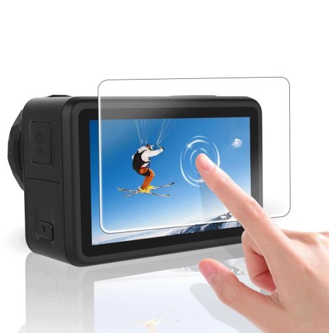 Szkło hartowane Tech-Protect Glass Fit+ 2-pack na DJI Osmo Action 5 Pro - przezroczyste