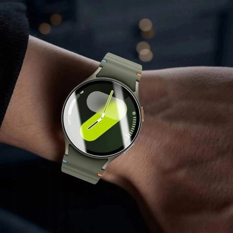 Szkło hartowane Tech-Protect Glass Fit+ 2-pack na Samsung Galaxy Watch 40 / 41 / 42 / 43 / 44 mm - przezroczyste Szkło hartowane Tech-Protect Glass Fit+ 2-pack na Samsung Galaxy Watch 40 / 41 / 42 / 43 / 44 mm - przezroczyste