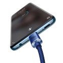 BASEUS kabel Typ C do Typ C PD 100W Crystal Shine CAJY000603 1,2 m niebieski
