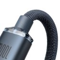 BASEUS kabel Typ C do Typ C PD 100W Crystal Shine CAJY000701 2 m czarny