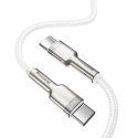 BASEUS kabel Typ C do Typ C PD 5A 100W Cafule CATJK-C02 1 m biały