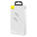 BASEUS kabel Typ C do Typ C PD 5A 100W Cafule CATJK-C02 1 m biały