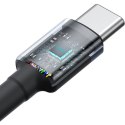 BASEUS kabel Typ C do Typ C PD 5A 100W Cafule P10318306003-00 2 sztuki 1 m czarno czerwony i czarno szary