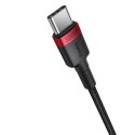 BASEUS kabel Typ C do Typ C PD 5A 100W Cafule P10318306003-00 2 sztuki 2 m czarno czerwony i czarno szary