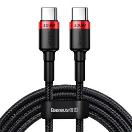 BASEUS kabel Typ C do Typ C PD 5A 100W Tungsten CATKLF-AL91 2 m czerwony