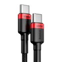 BASEUS kabel Typ C do Typ C PD 5A 100W Tungsten CATKLF-AL91 2 m czerwony