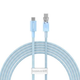 BASEUS kabel Typ C do Typ C PD 6A 100W Explorer P10319703311-01 / CB000043 2 m niebieski