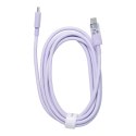 BASEUS kabel Typ C do Typ C PD 6A 100W Explorer P10319703511-00 / CB000043 2 m fioletowy