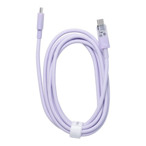 BASEUS kabel Typ C do Typ C PD 6A 100W Explorer P10319703511-00 / CB000043 2 m fioletowy