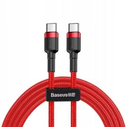 BASEUS kabel Typ C do Typ C PD QC3.0 3A 66W CATKLF-H09 2 m czerwony