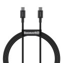 BASEUS kabel Typ C do Typ C PD100W Power Delivery Superior Series Fast Charging CATYS-B01 1 metr czarny