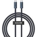 BASEUS kabel Typ C do Typ C PD3.1 240W 8K 60Hz CB000068 1 m czarny