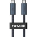 BASEUS kabel Typ C do Typ C PD3.1 240W 8K 60Hz CB000068 1 m czarny